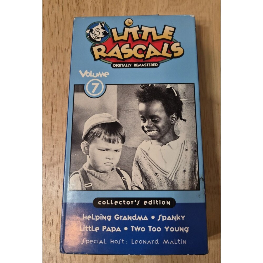 The Little Rascals Volume 7 Collector’s Edition VHS Digitally Remastered